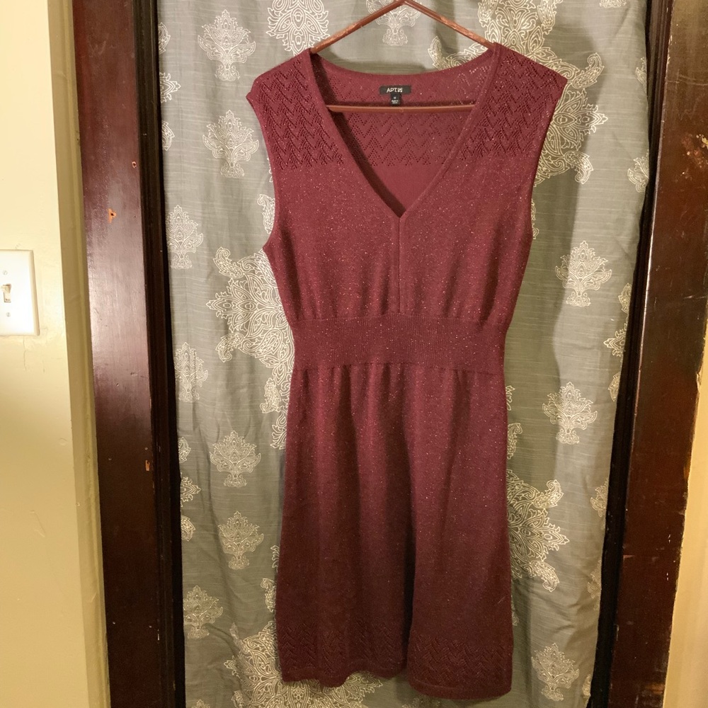 Apt. 9 sparkly sweater dress